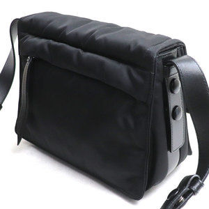 Prada Shoulder Bag Black Re-Nylon Padded Small